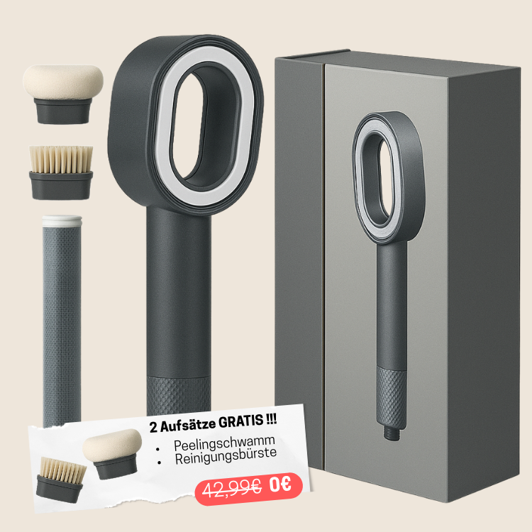 Pure™ 3-in-1 Premium Filterduschkopf – Für reine Haut & geschmeidiges Haar