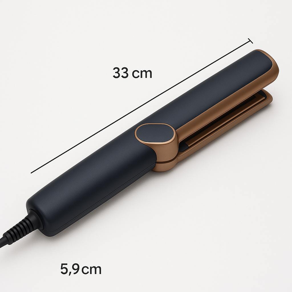 2-in-1 Föhn & Glätteisen – Trocknen & Stylen in einem Schritt