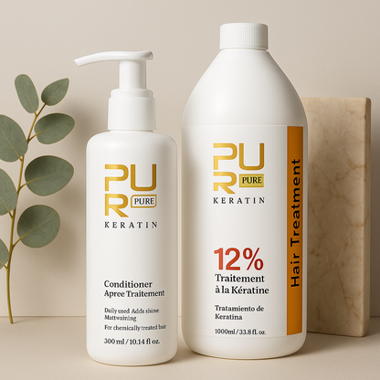PURC Pure – Keratinglättung &amp; Shampoo