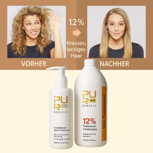 PURC Pure – Keratinglättung &amp; Shampoo