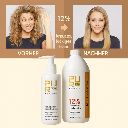 PURC Pure – Keratinglättung &amp; Shampoo