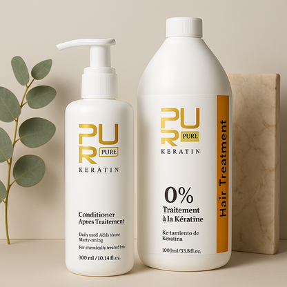 PURC Pure – Keratinglättung &amp; Shampoo