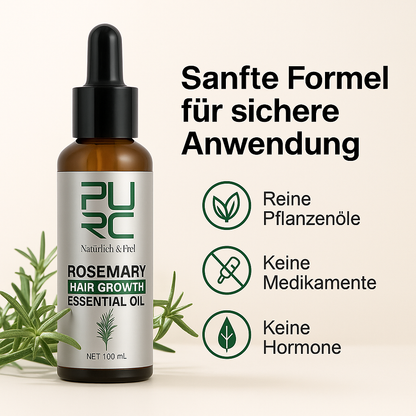 PURC Rosmarinöl – Haarwachstums- &amp; Kopfhautpflege