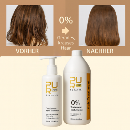PURC Pure – Keratinglättung &amp; Shampoo