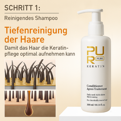 PURC Pure – Keratinglättung &amp; Shampoo