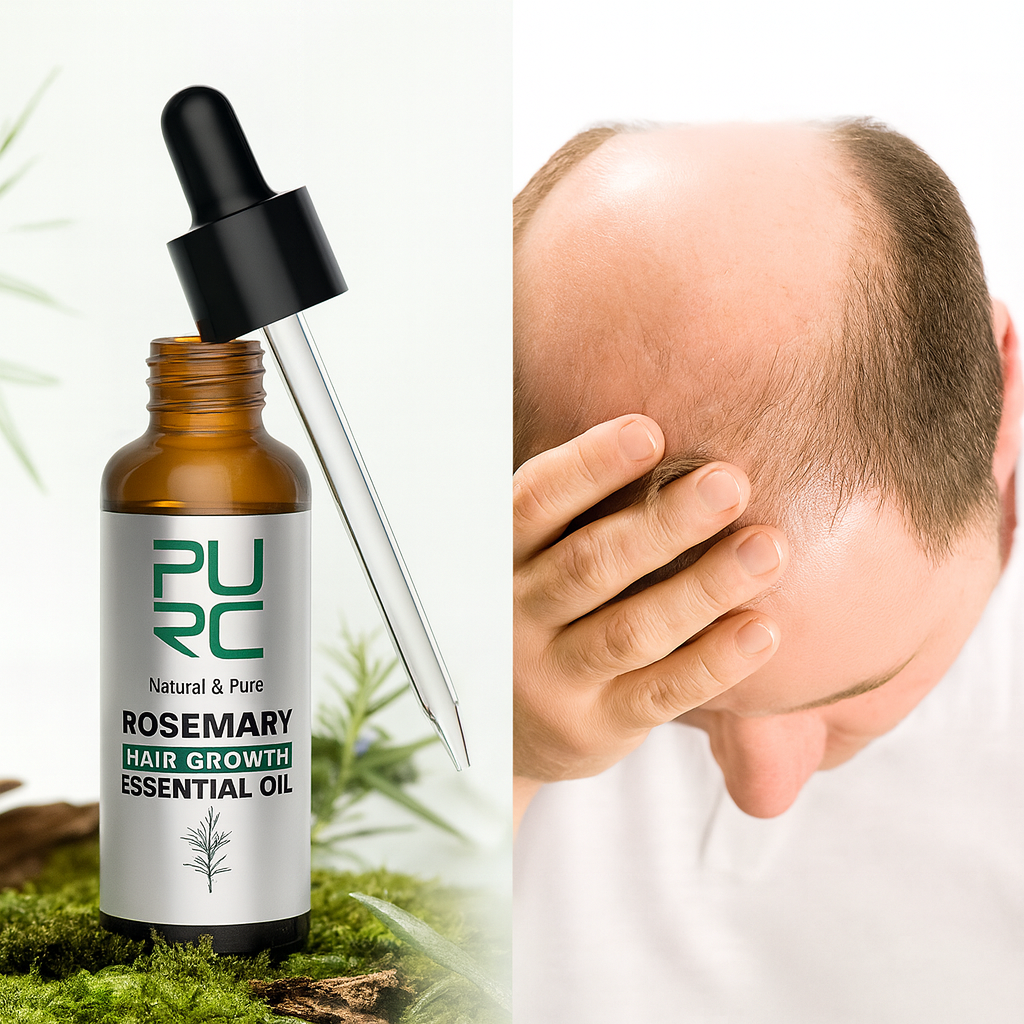 PURC Rosmarinöl – Haarwachstums- &amp; Kopfhautpflege