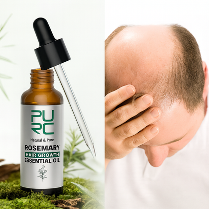 PURC Rosmarinöl – Haarwachstums- &amp; Kopfhautpflege
