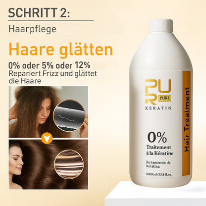 PURC Pure – Keratinglättung &amp; Shampoo