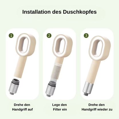 Pure™ 3-in-1 Premium Filterduschkopf – Für reine Haut &amp; geschmeidiges Haar