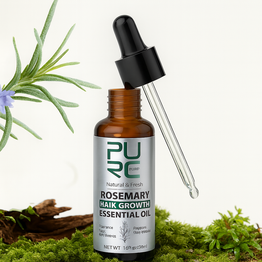 PURC Rosmarinöl – Haarwachstums- &amp; Kopfhautpflege